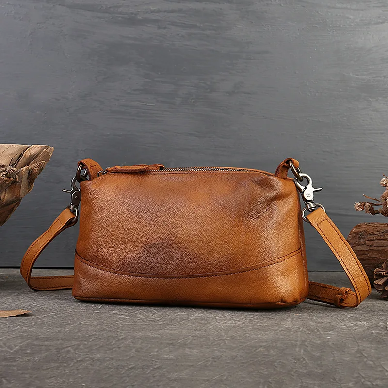 Модные женские модные сумки Роскошные дизайнерские бренды 100-процентная натуральная воловья кожа Personalizar Bolso Art Сумки с ручной росписью