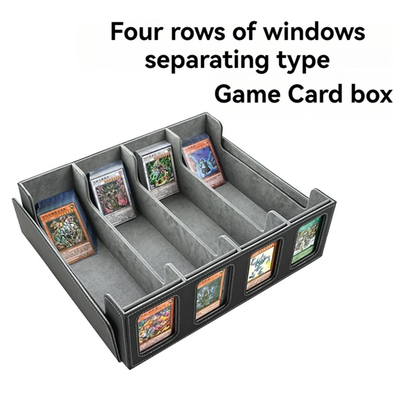 Latestt Card Storage Box For Trading Cards With Viewing Window For Magic Game Cards,Card Deck Case Card Holder