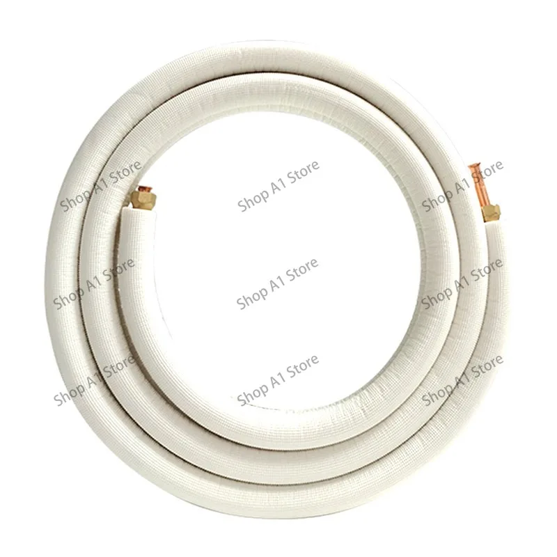 Household air conditioner copper pipe 3 meters connecting pipe extension air conditioner special pipe pure copper 1 horse 1.5p