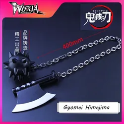 Demon Slayer Sword The Stone Hashira Gyomei Himejima Nichirin Blade Anime Peripheral Keychain Weapon Model Toy Christmas Gift