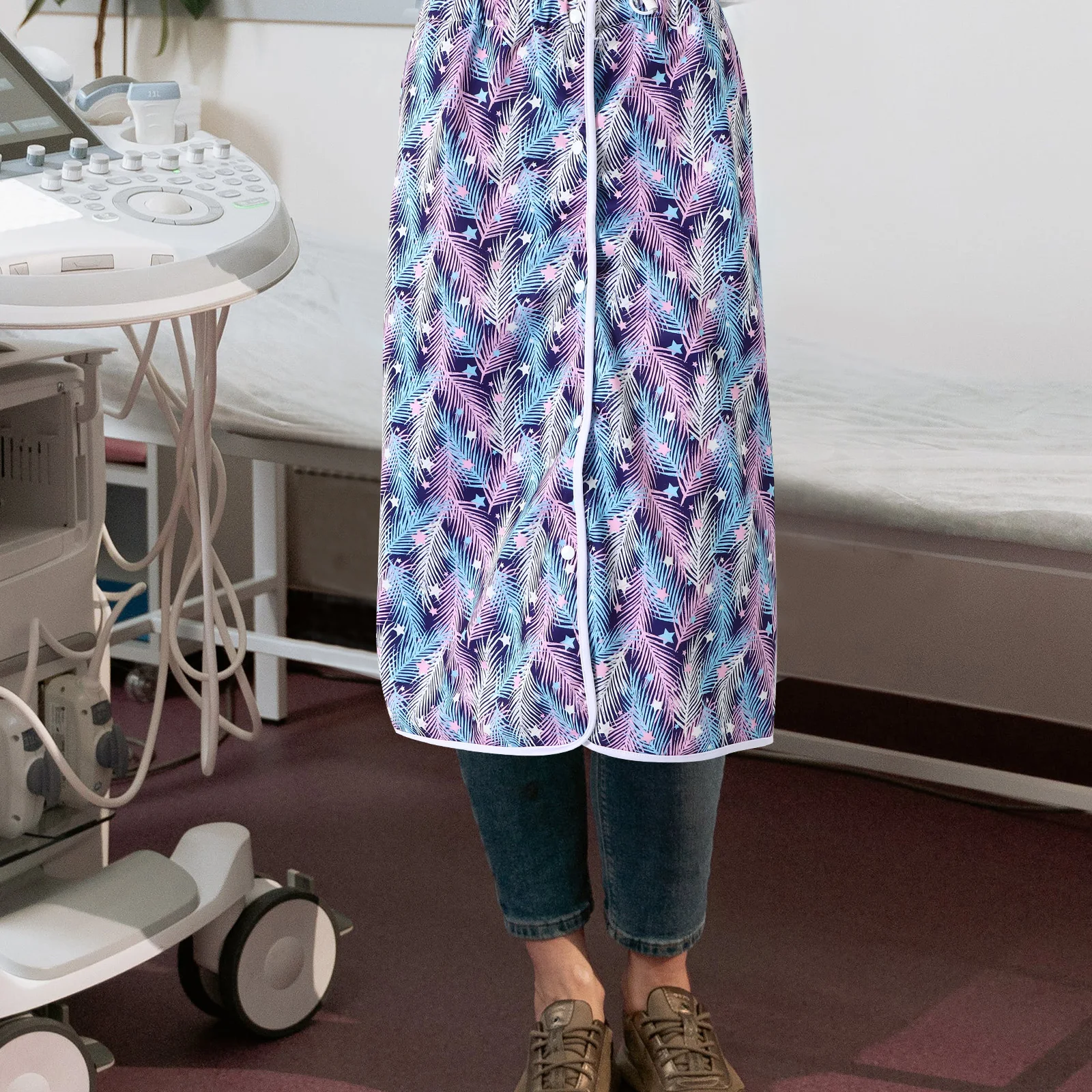 

Urine Pad Reusable Adult Diaper Skirt Washable Incontinence Bed Mat Nursing Diapers Elastic Waist Leak Proof Comfortable