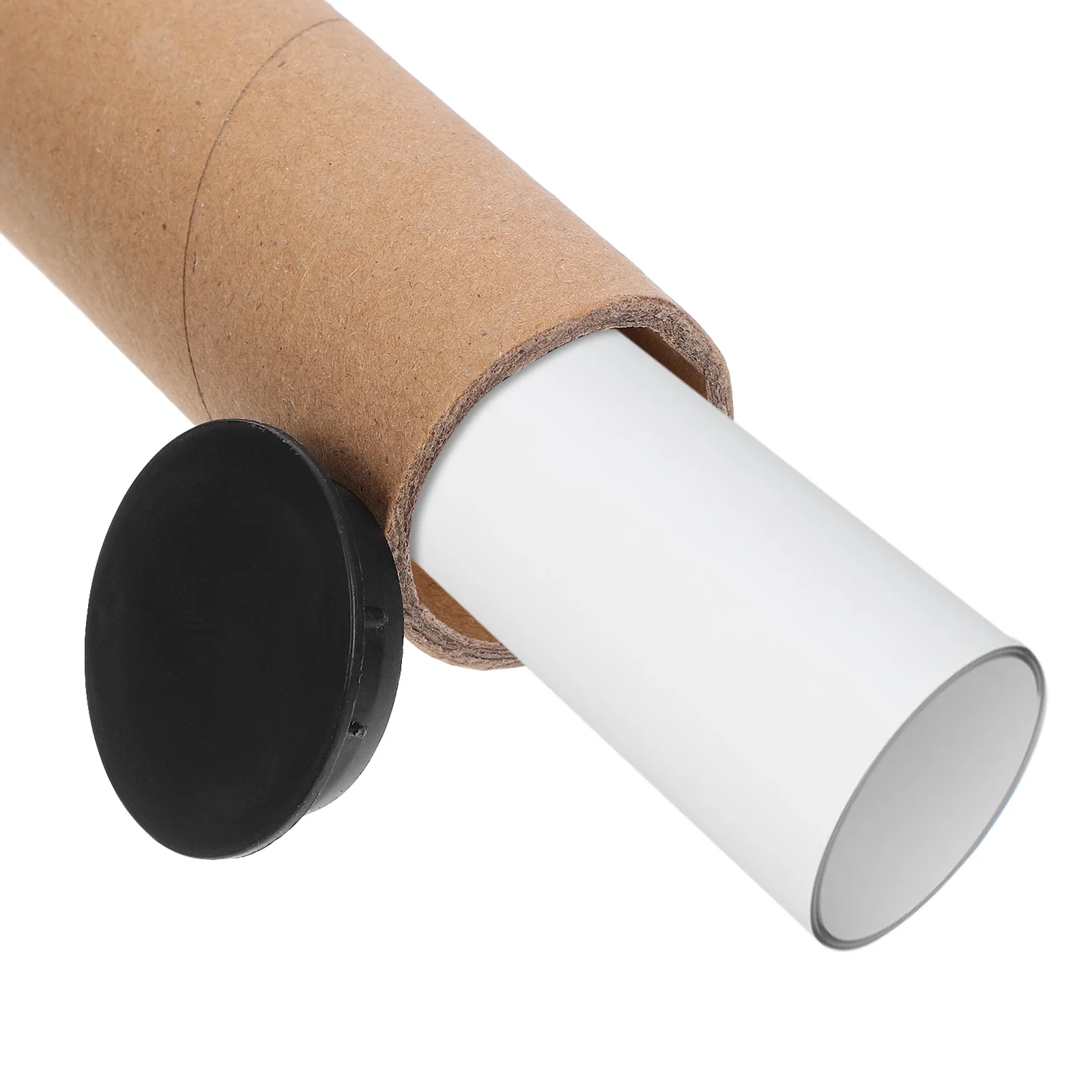 10Pcs Postal Tubes Kraft Paper Mailing Tubes for Poster Shipping Artwork Document Storage 40cm Reinforced Paperboard Tube