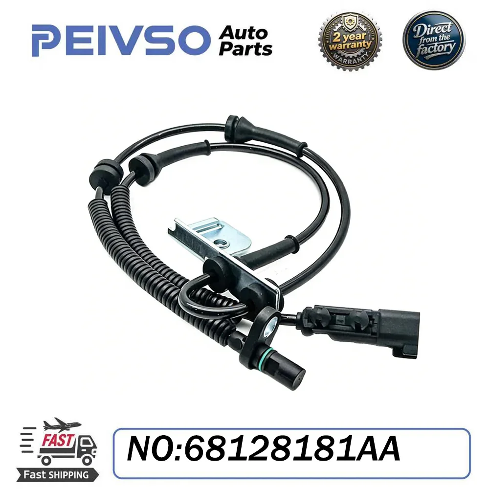 Sensor de Velocidad de Rueda ABS 68128181AA, Delantero Izquierdo y Derecho, para Chrysler Town & Country, Dodge Grand Caravan, Ram C/V, Accesorios para Automóviles