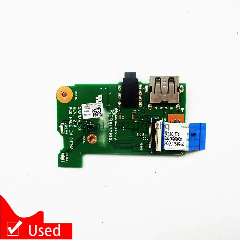 

Used For ASUS X553SA X553S X553 Laptop USB Board Audio IO REV 2.0