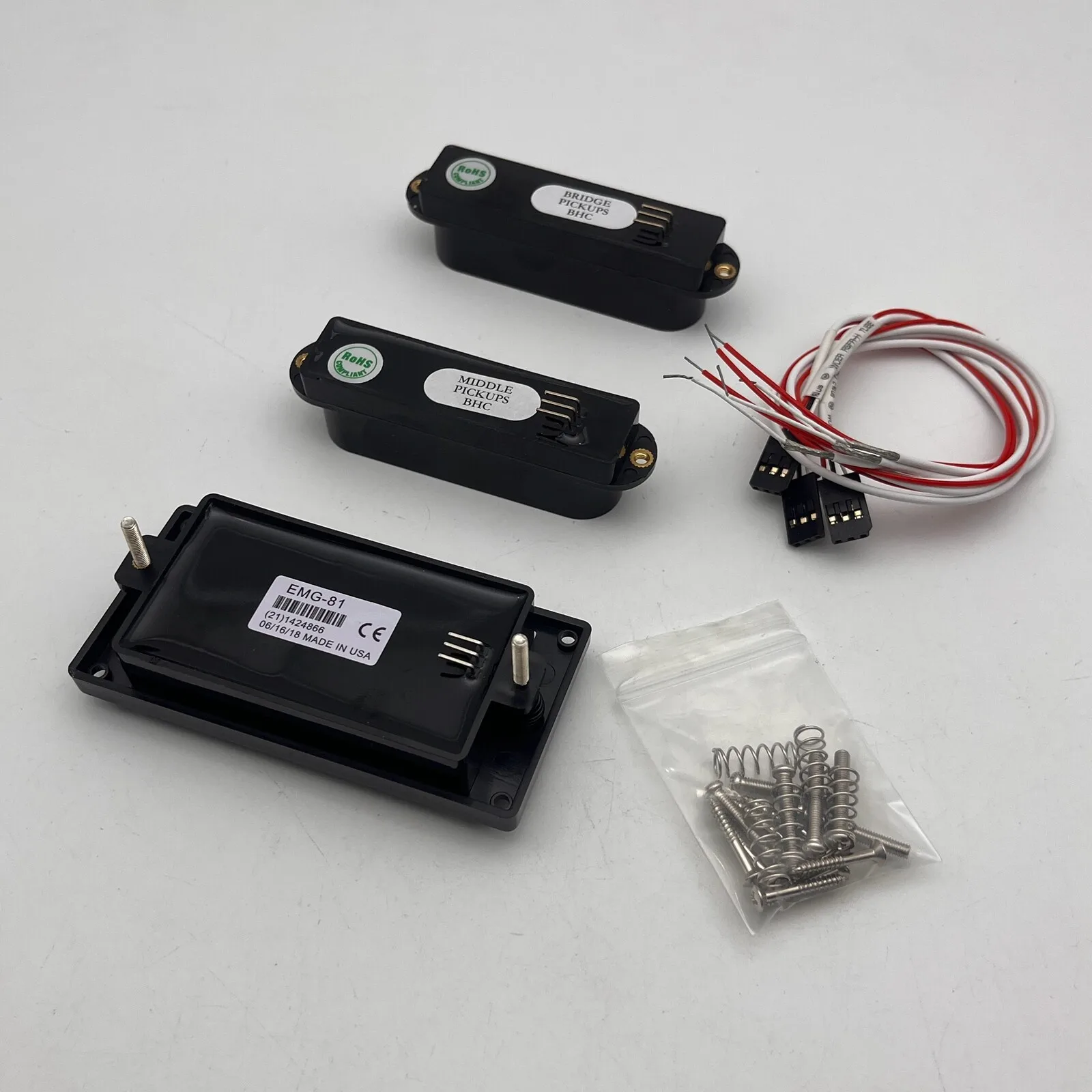 الصين الصنع التقاطات الغيتار النشطة الكلاسيكية SSH لفائف واحدة والتقاطات هامبوكر #2