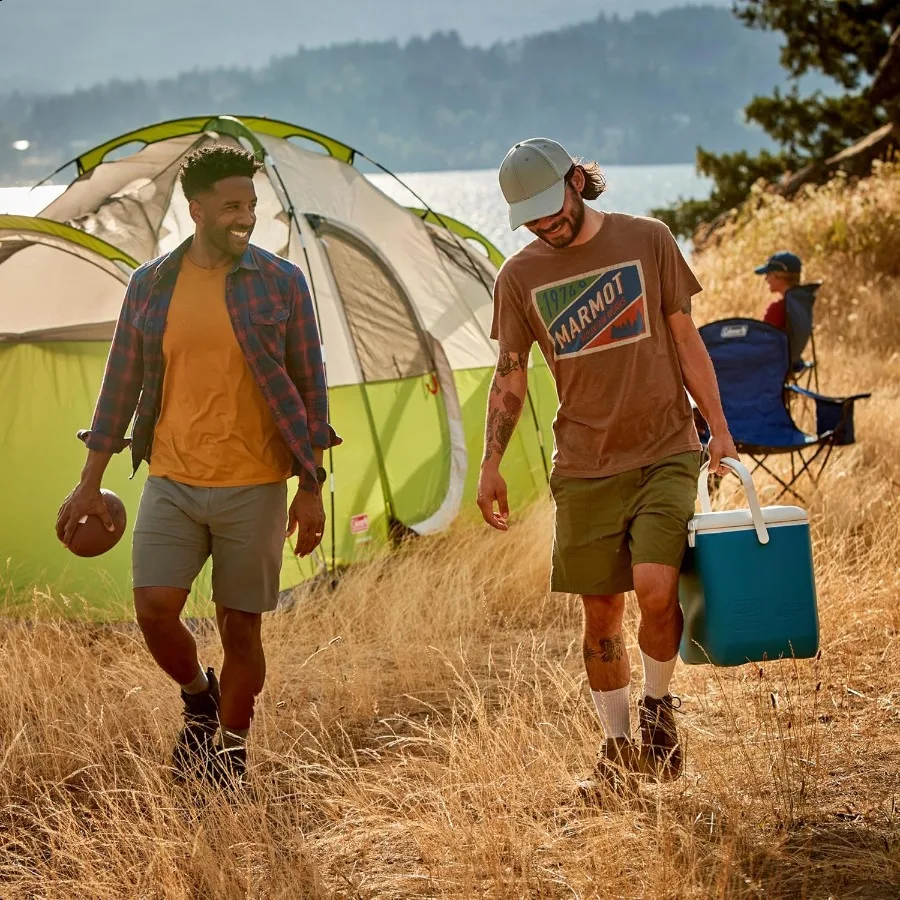 Chiller 30qt Insulated Portable Cooler with Ice Retention Large Carry Handle Made in USA Great for Camping Tailgating Parties S