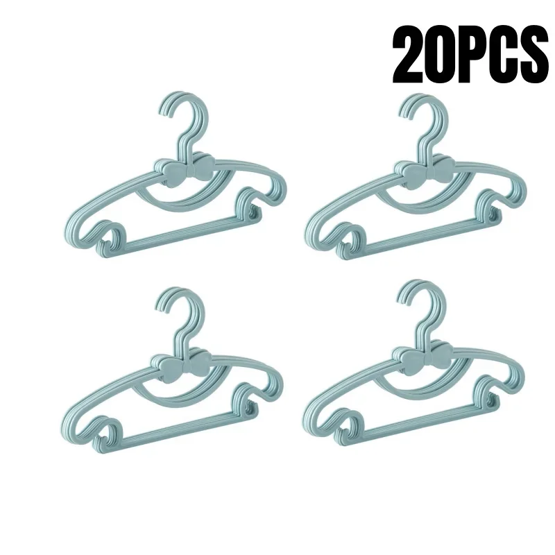 5-50 Stuks Baby Hangers Plastic Kinderkleding Opslag Hanger voor Kwekerij Kinderen Hangers Peuter Baby Draagbare Jassen Thuis rek