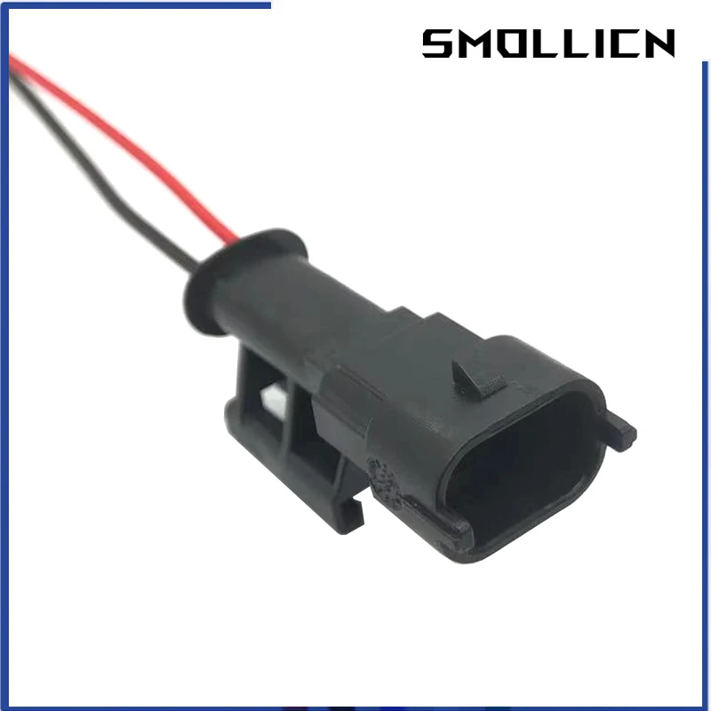2 Pin Automotive Plug Diesel Fuel Common Rail Injector Crankshaft Sensor Wire Harness For Ford Renault With Wire 1928403698
