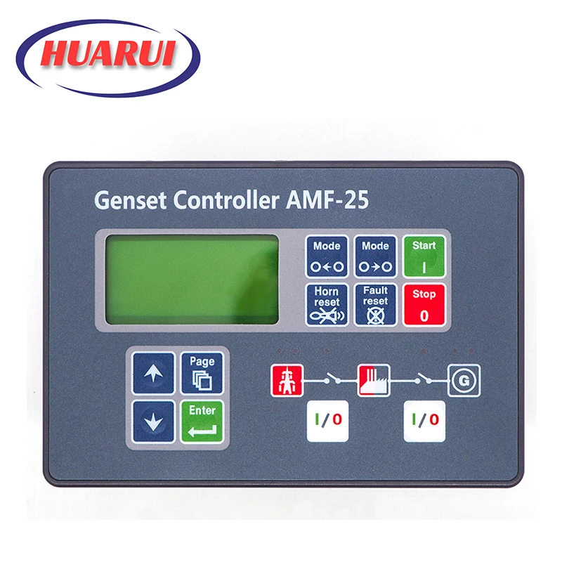 AMF20 AMF25 controller diesel generator parts LCD control panel module