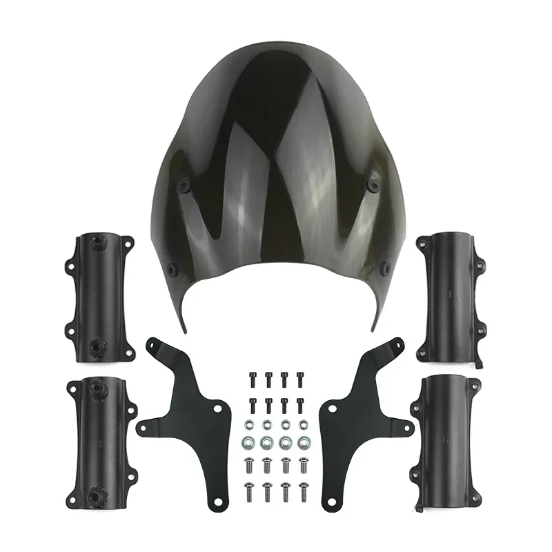 Racepro Motorcycle Covers Screen Lens Motorbikes Deflector Motorcycle Windscreen Windshield For Kawasaki Vulcan S 2015-2021