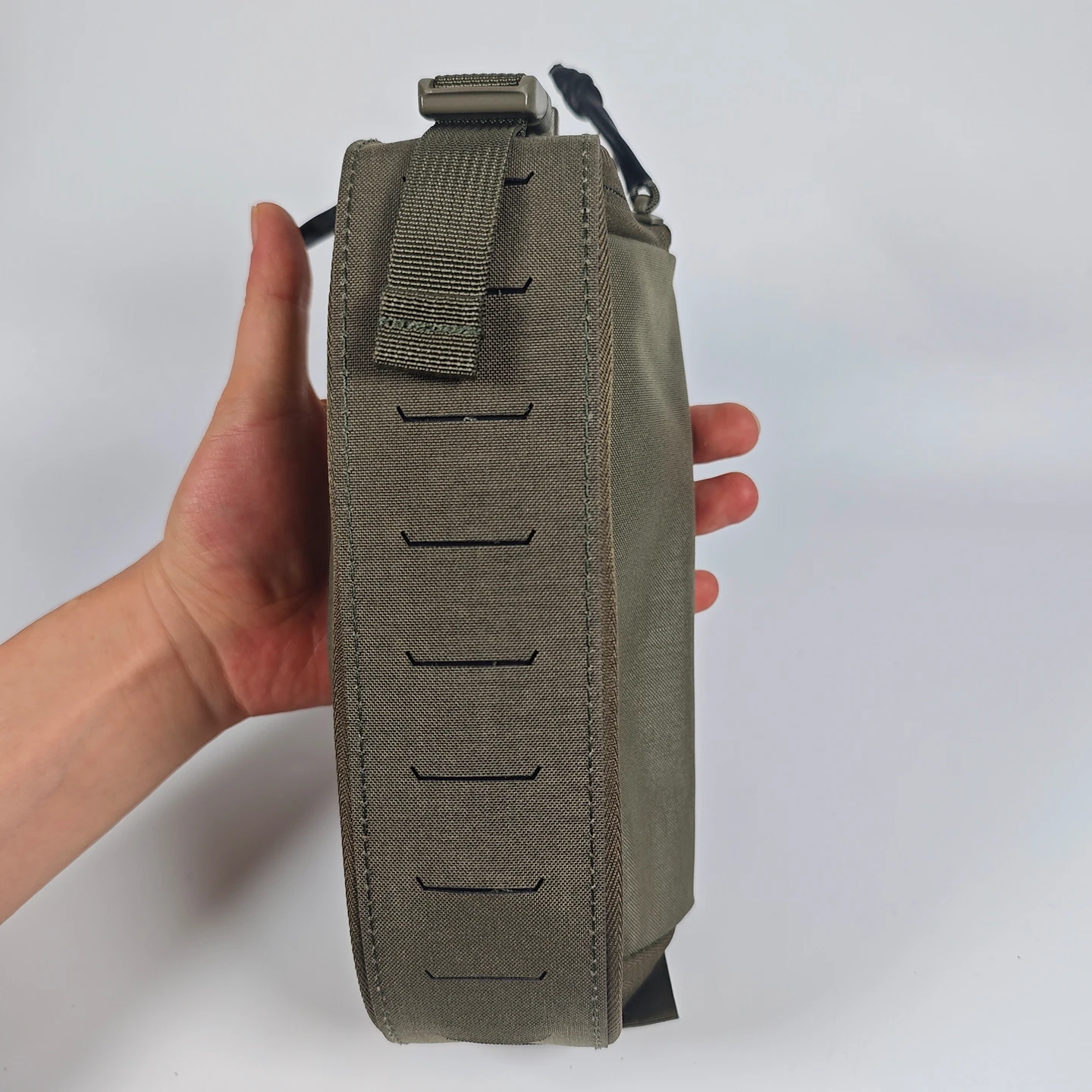 M4 Doppel- & Dreifach-Magazintaschen, Mehrzwecktasche, Schnellzugriff, 500D Nylon, Ranger-Grün – Detail 24
