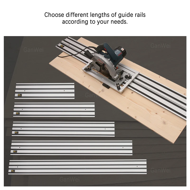 7INCH 9INCH Electric Circular Saw Guide Bottom Plate Tool Accessory Part Rail Straight Cutting Saw Guide Woodworking