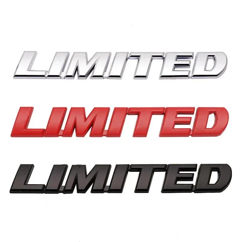 

3D Metal Car Trunk Badge Stickers For Jeep Limited Letters Emblem Logo Grand Cherokee Overland Compass Wrangler Accessories