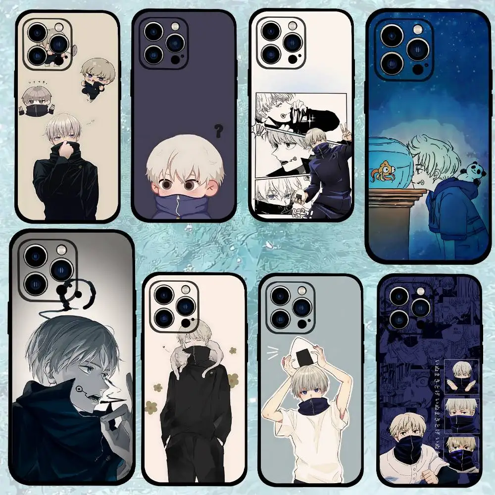 

Милый чехол Cute-T-TOGE INUMAKI для iPhone 17 16 15 14 13 12 11 PRO MAX PLUS Mini, мягкий, приятный на ощупь, из ТПУ