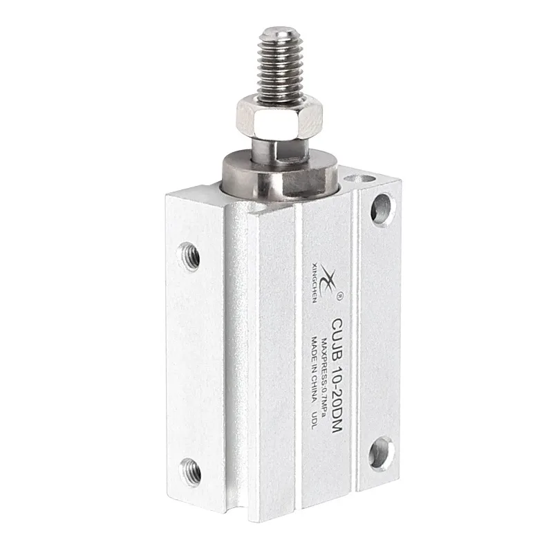 أسطوانة تركيب مجانية تعمل بالهواء المضغوط على شكل نجمة MU10/CUJB8/6/12/16 -4DX15X20D * 25DM30D