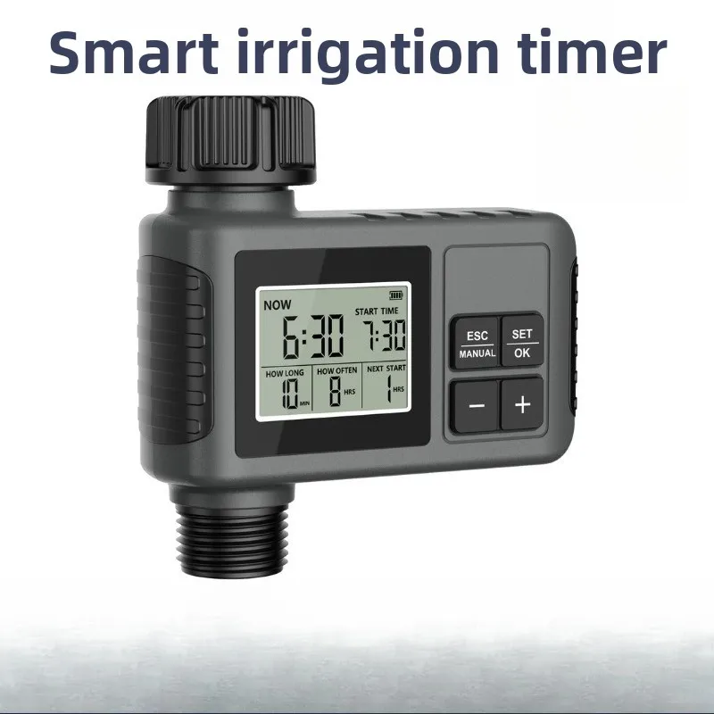 Irrigation Timer Outdoor Garden Intelligent Watering Controller Automatic Garden Plant Watering Device