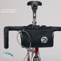 ULAC Bike Bag Large Capacity Front Waterproof Beam Head Bag Mountain Bike Hanging Bag Multifunctional Head Bag Cycling Equipment