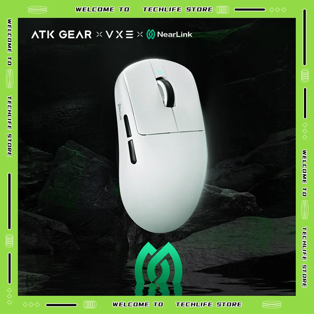 

Vxe Dragonfly R1 Light Gaming Mouse 48g PAW3395 Sensor 4K Polling Rate Tri Mode 2.4G BT Wireless SmartSpeed X Ice Coating Esport