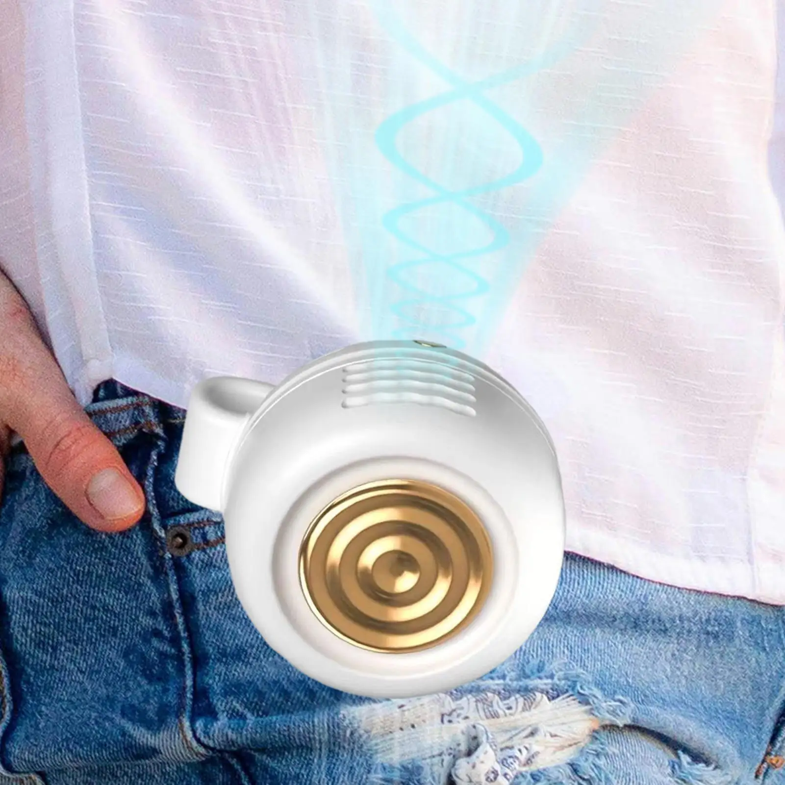 

Portable Fan Clip On Portable Small Whirlwind Bladeless Fan Handheld Quiet Powerful Rechargeable Ventilador Cooler For Men
