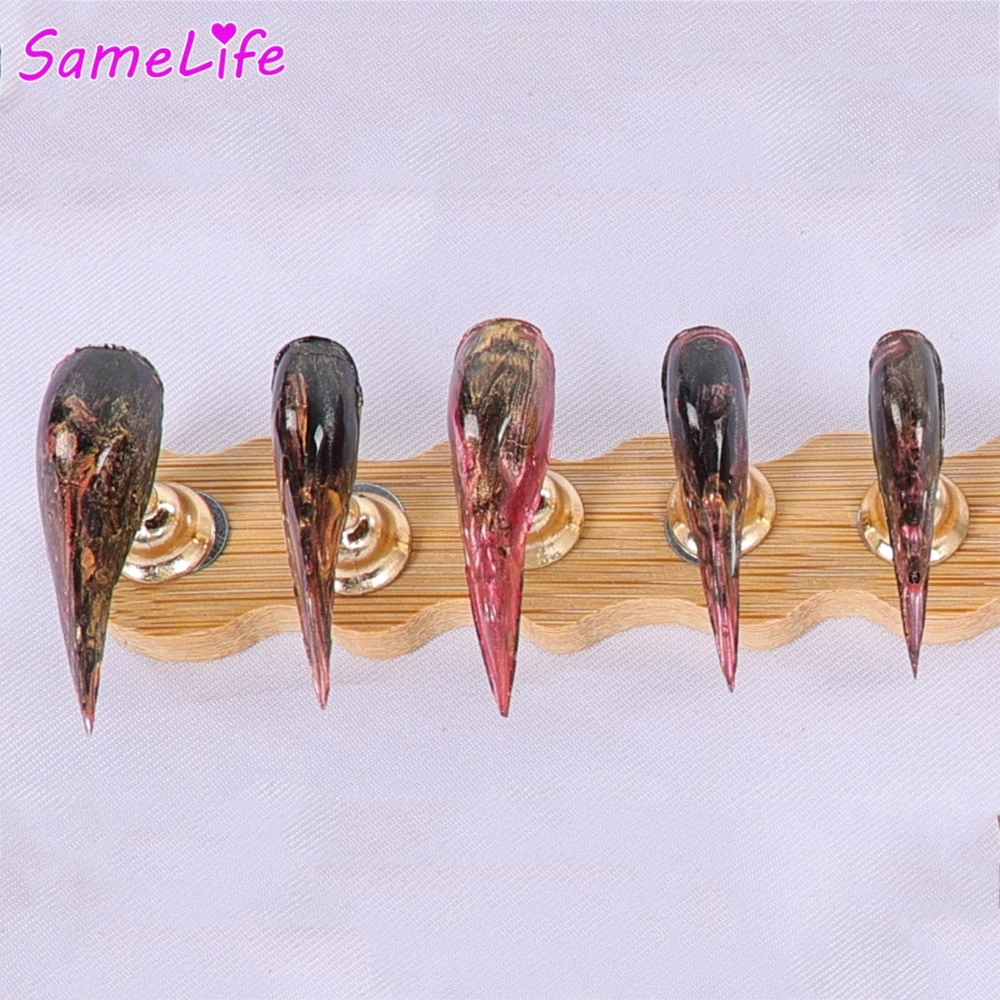 Nail Art Queen - 중세 시대의 여왕 레니라 가짜 손톱