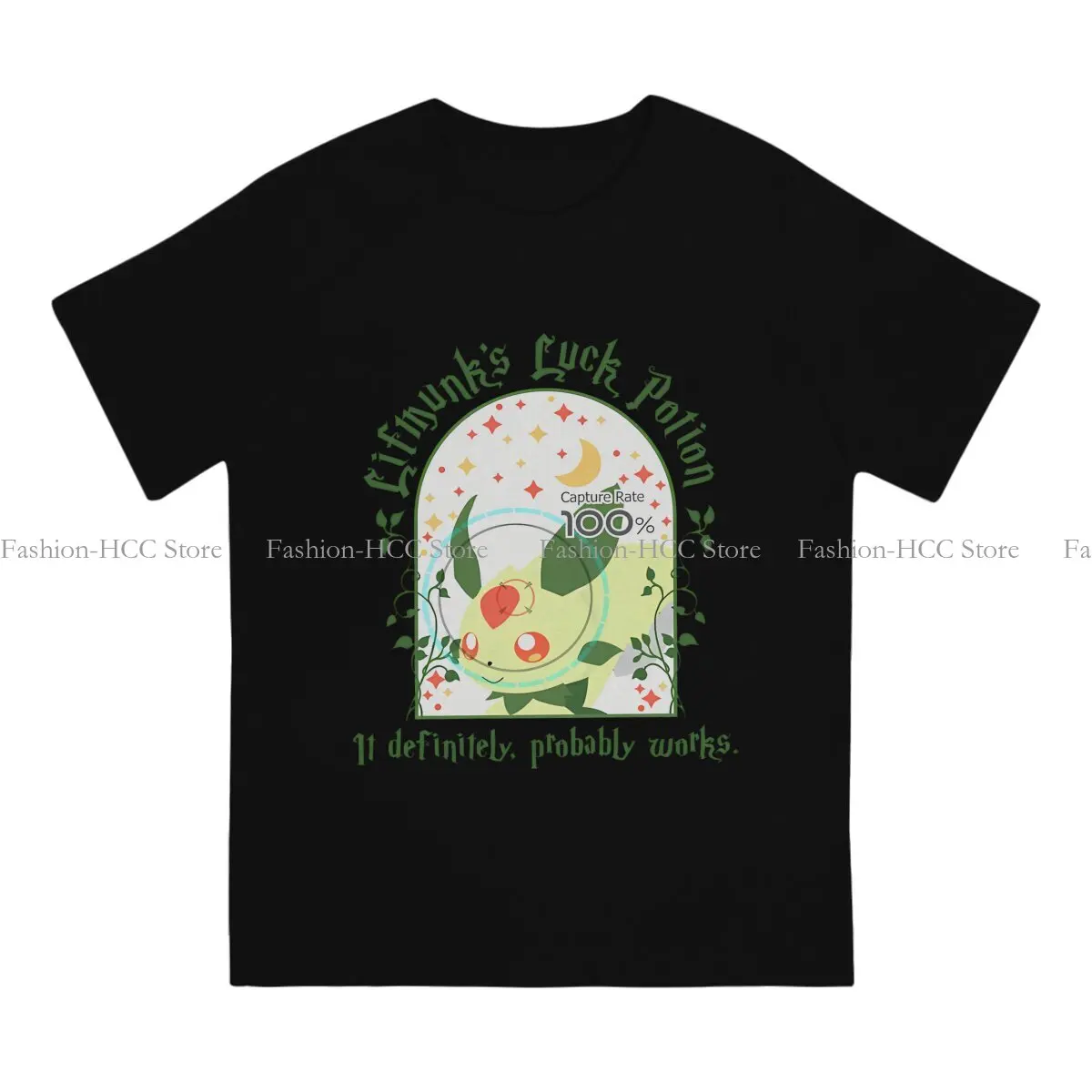 Lifmunk's Luck Potion Unique Polyester TShirt Palworld Elf Game Top Quality New Design Gift Clothes  T Shirt Short Sleeve