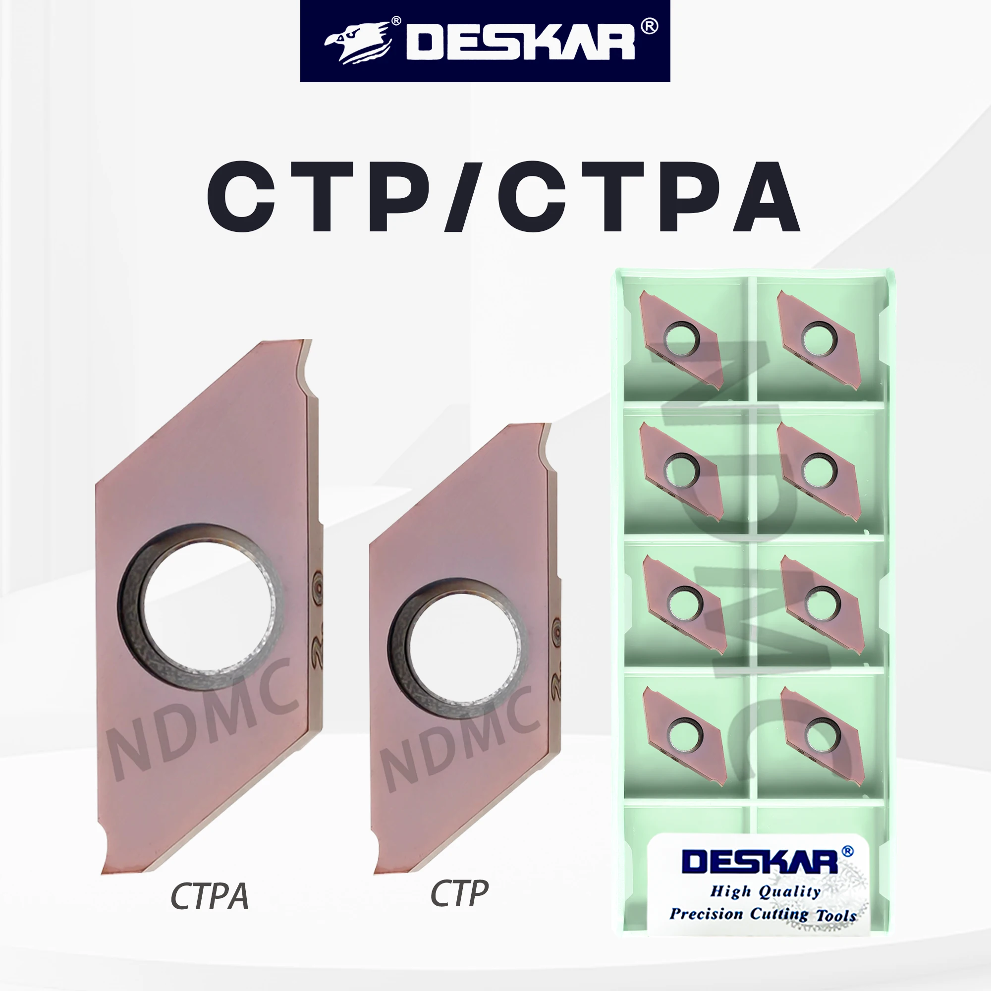 

CNC Lathe CTP07/10/15/2FRN LF6118/CTPA07/10/5/2FRN LF6118 Grooving Blades Stainless Steel Double Headed Oblique Mouth Flat Mouth
