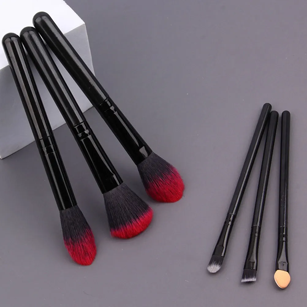 

6 Pcs Brushes Face Beauty Tools Set Comfortable Bristles Durable Materials Lightweight Face Beauty Tools Cosmetics Women