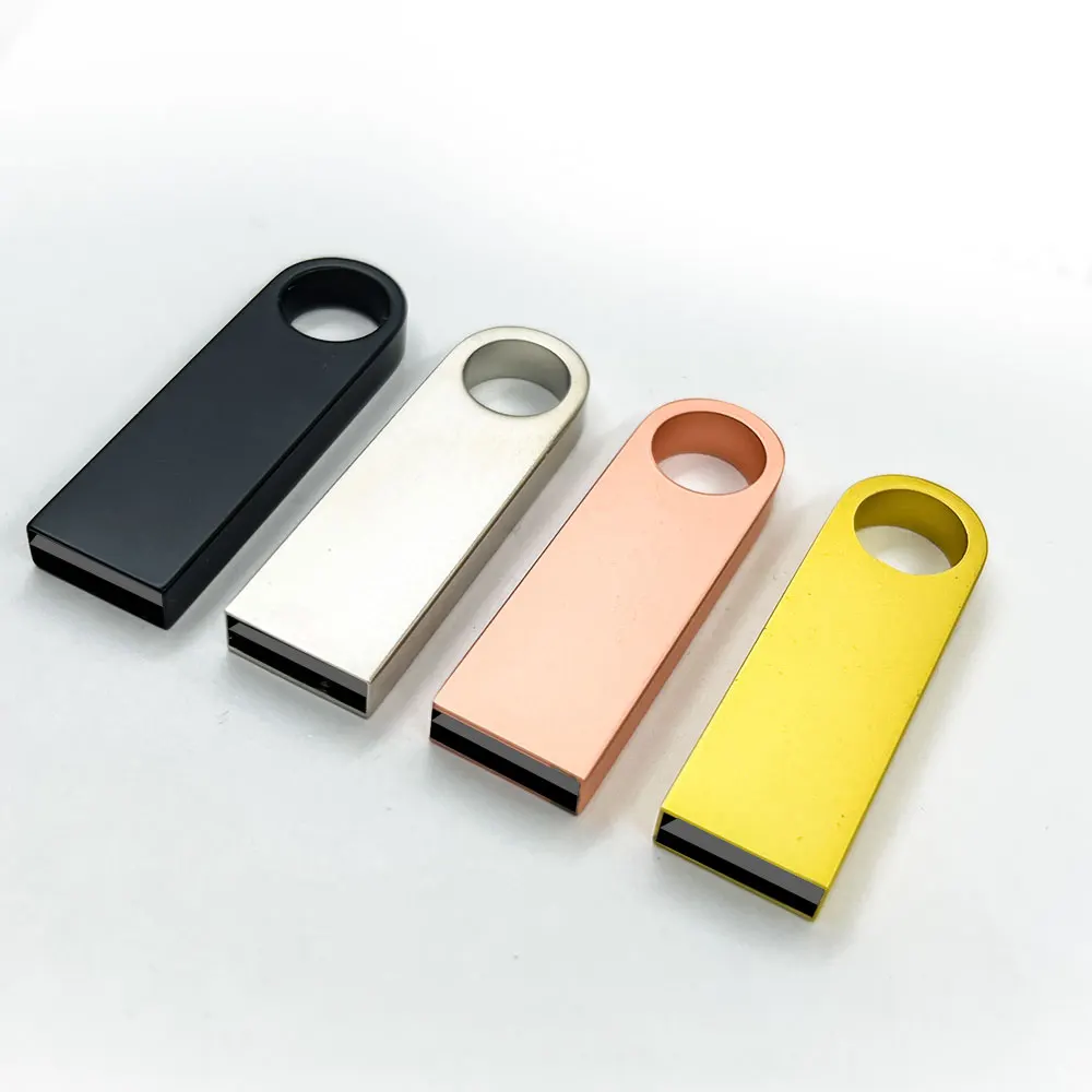 Mini Metal USB 2.0 Flash Drives 64GB 32GB 16GB High Speed Pen Drive 8GB 4GB Memory Stick Creative Gift U Disk