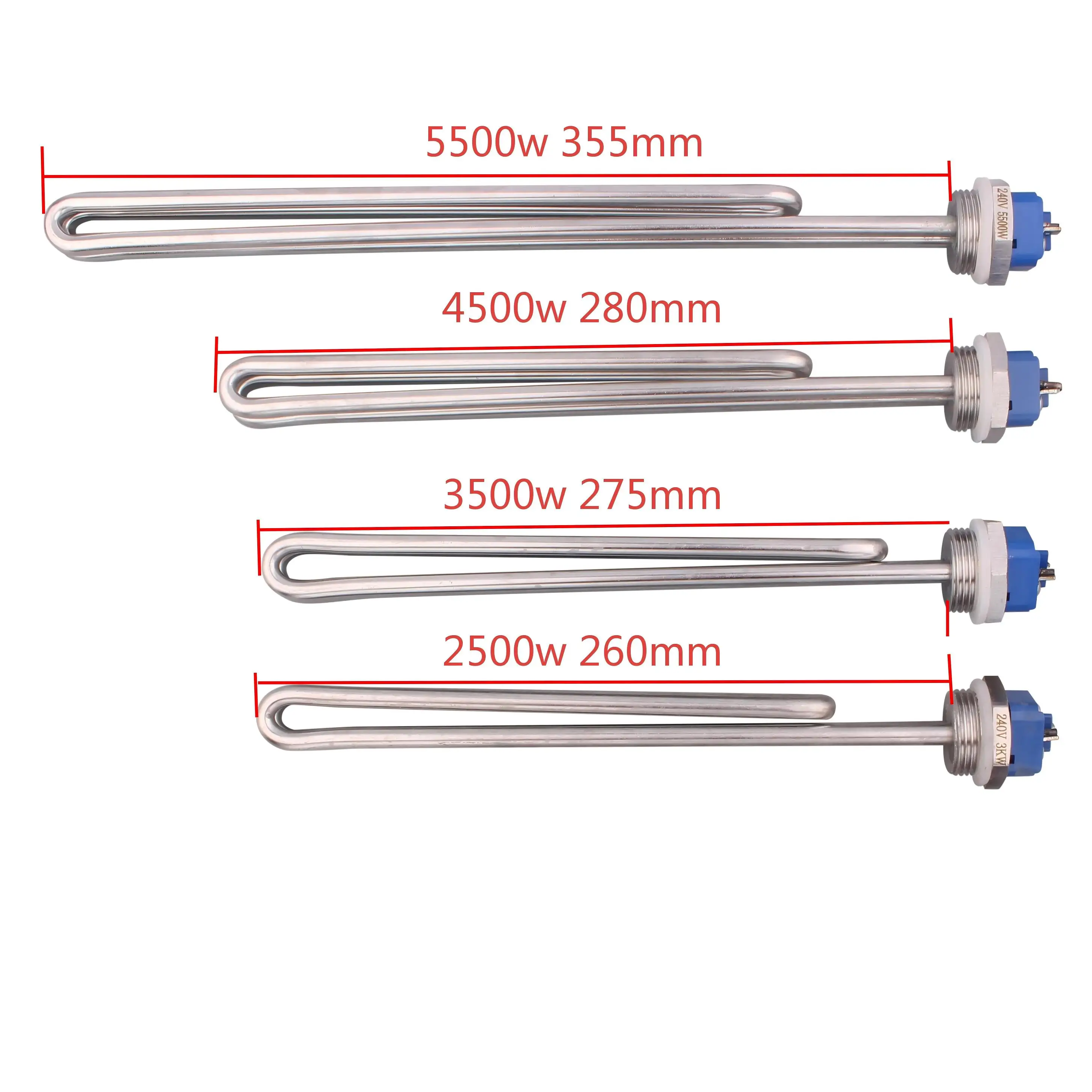 240V Electric Tubular Heating Element Immersion Solar Water Heater 1
