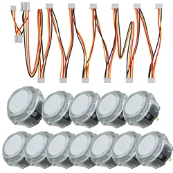QANBA Gravity KS Arcade buttons RGB LED illuminated buttons Arcade sticks DIY parts