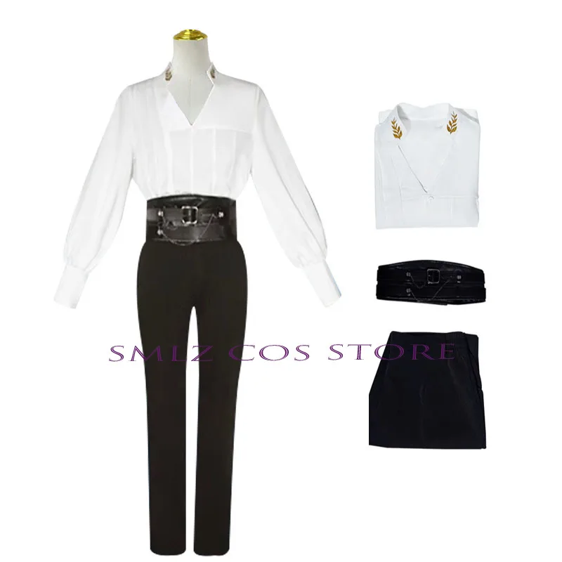 Anime Rafayel Cosplay Traje para Homens e Mulheres, Jogo, Amor, Deepspace, Peruca, Conjunto Uniforme, Roupa de Halloween, Roupas de Festa