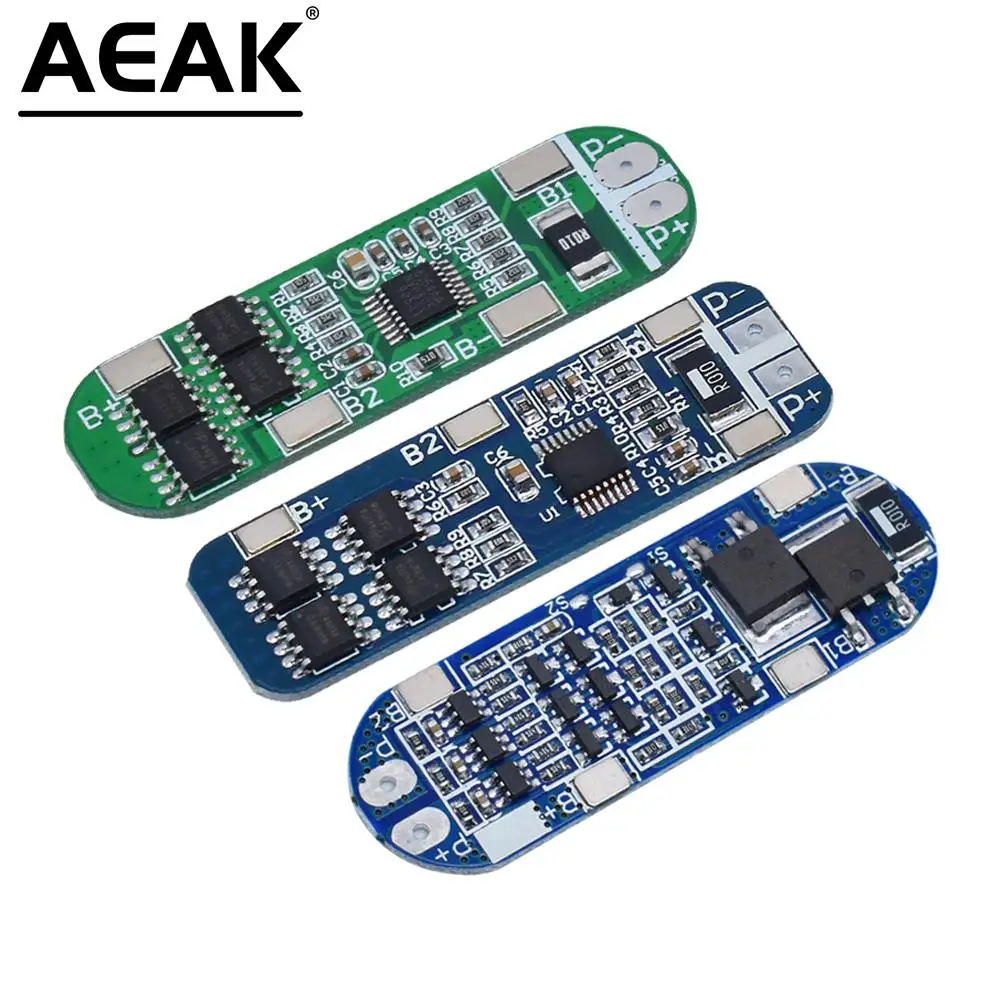 3S 10A 11.1V 12V 12.6V Lithium Battery Charger Protection Board Module for 18650 Li-ion Lipo Battery Cells BMS 3.7V AEAK