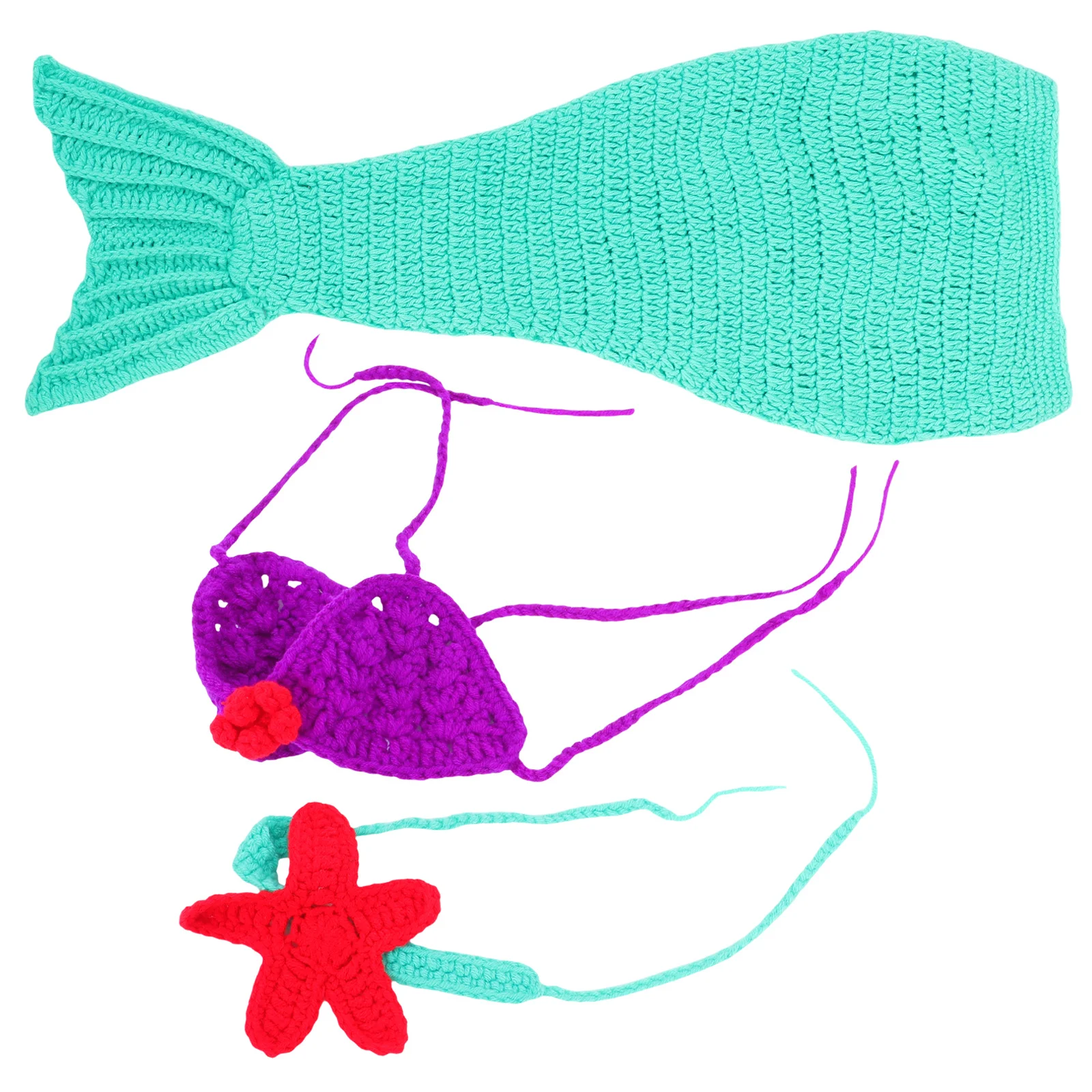 

Вязаная одежда русалки, наряд для фотосессии, идеальный подарок наряды для фотосессии