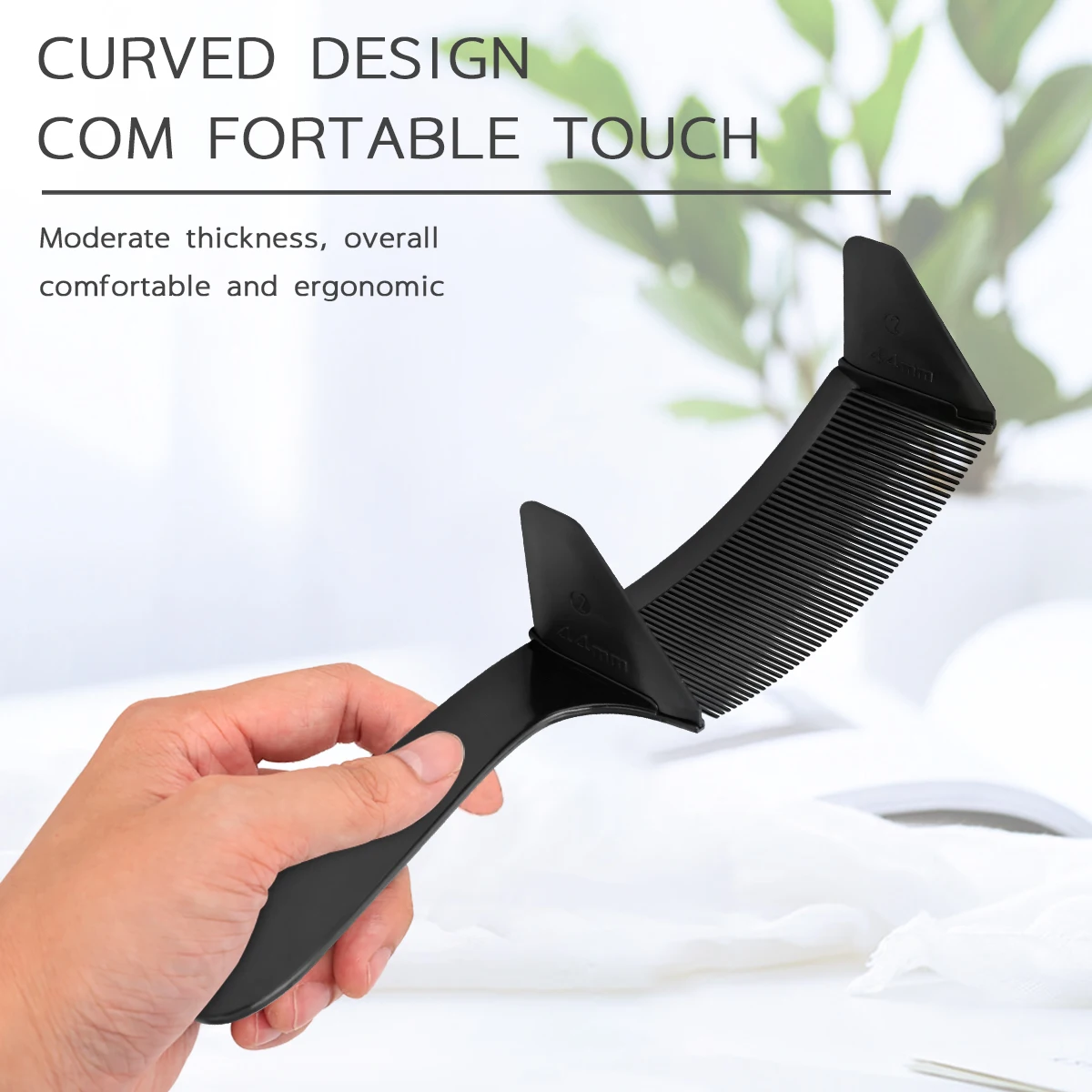 New Curved Positioning Comb Heat-resistant Haircut Clipper Blending Comb For Professional Salon Barber Hairdresser Tools