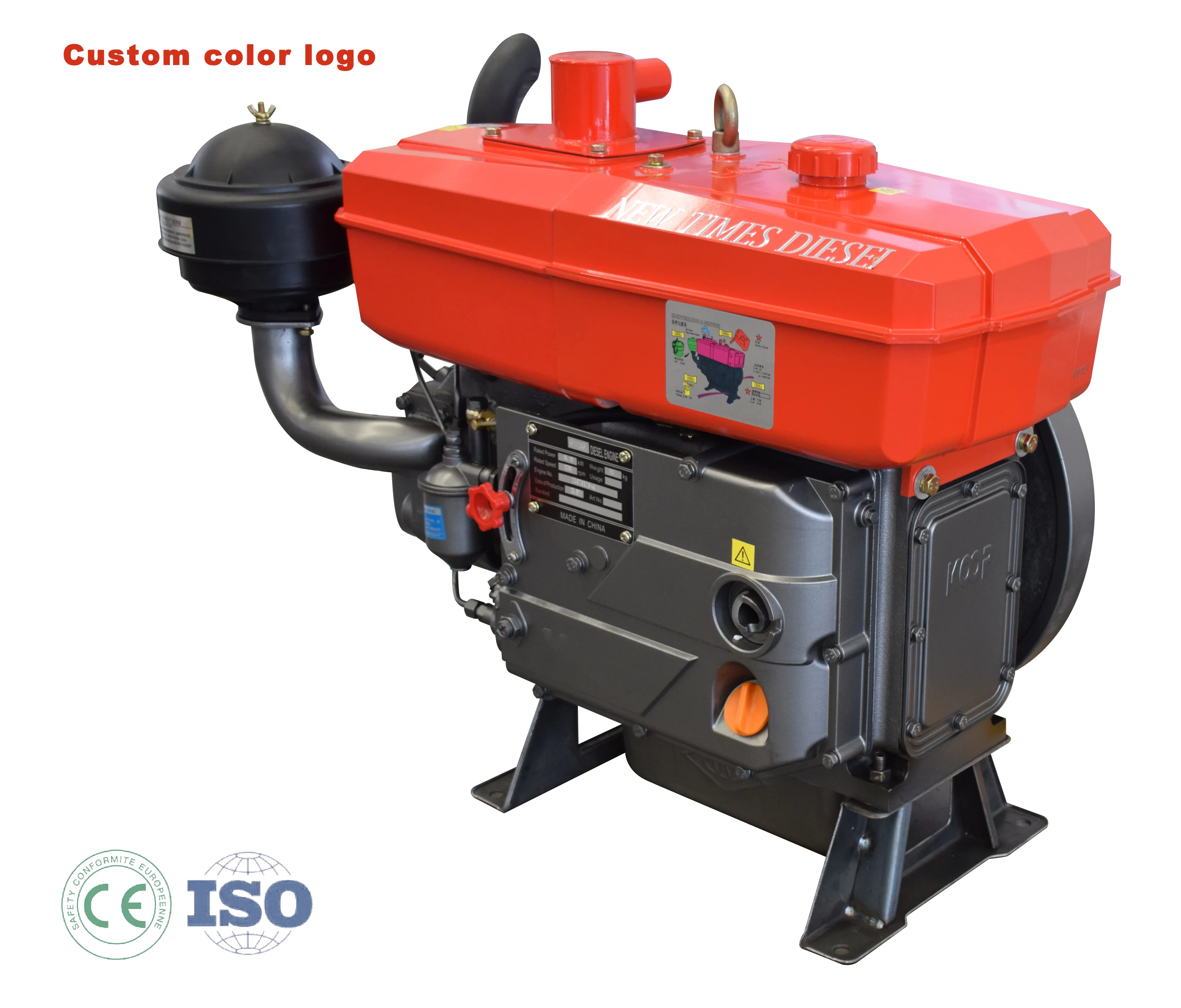 

Lucky Store Exclusive Products——Zs1105 18hp 4 Stroke 1 Cylinder Water-cooled Hand Start Marine Motor Engine