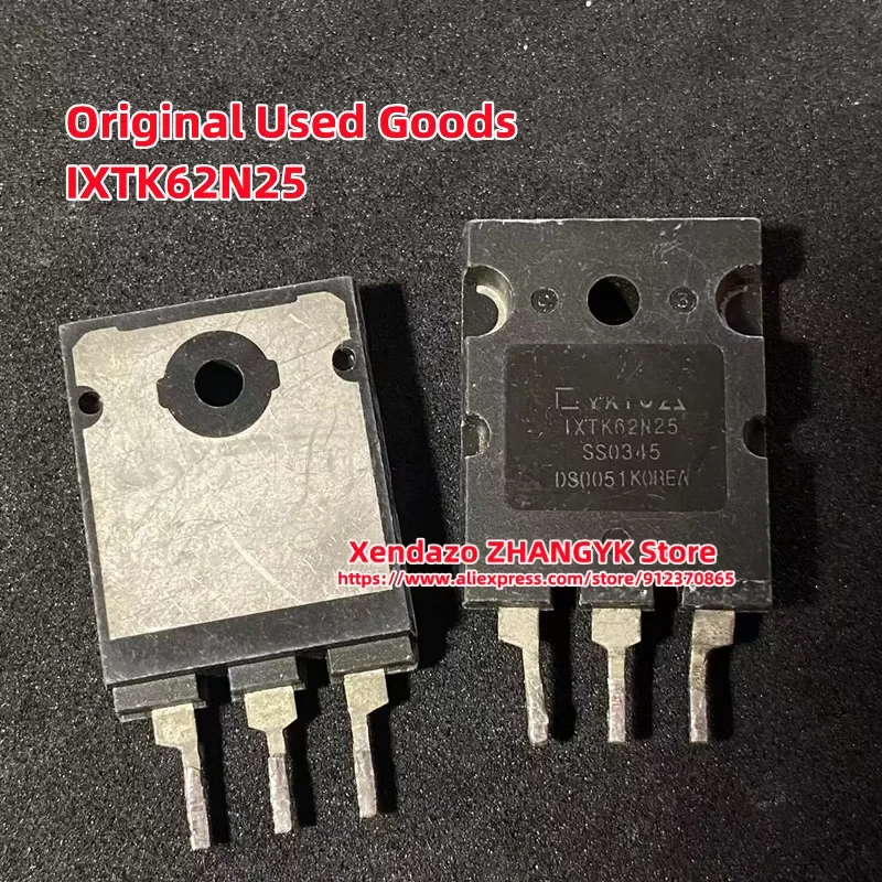 Imagem -03 - Mosfet Ixtk62n25 N-ch 250v 62a To264 5pc Lot