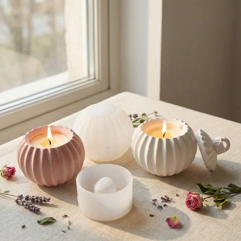 

1 шт. Силиконовая форма для декора: полосатый узор, колокольчики и волны, для банок-органайзеров, популярных ароматических гипсовых свечей и декоративных подсвечников неправильной формы