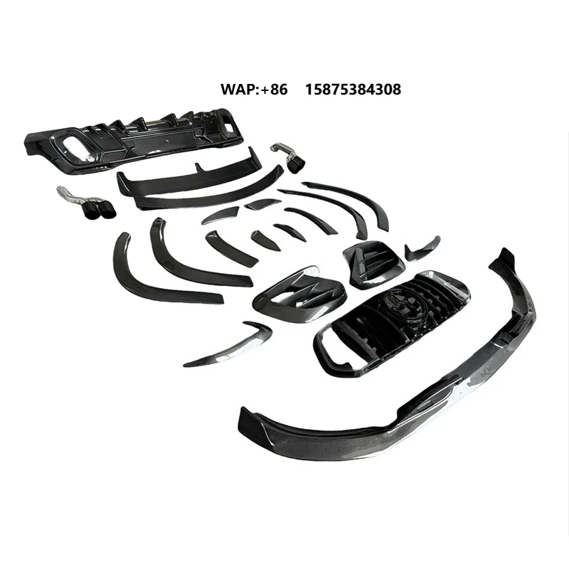 2021 Newest Bodykit for  GLE Coupe GLE350 GLE450 C167 Upgrade to B 800 Style Carbon Fiber Body Kits