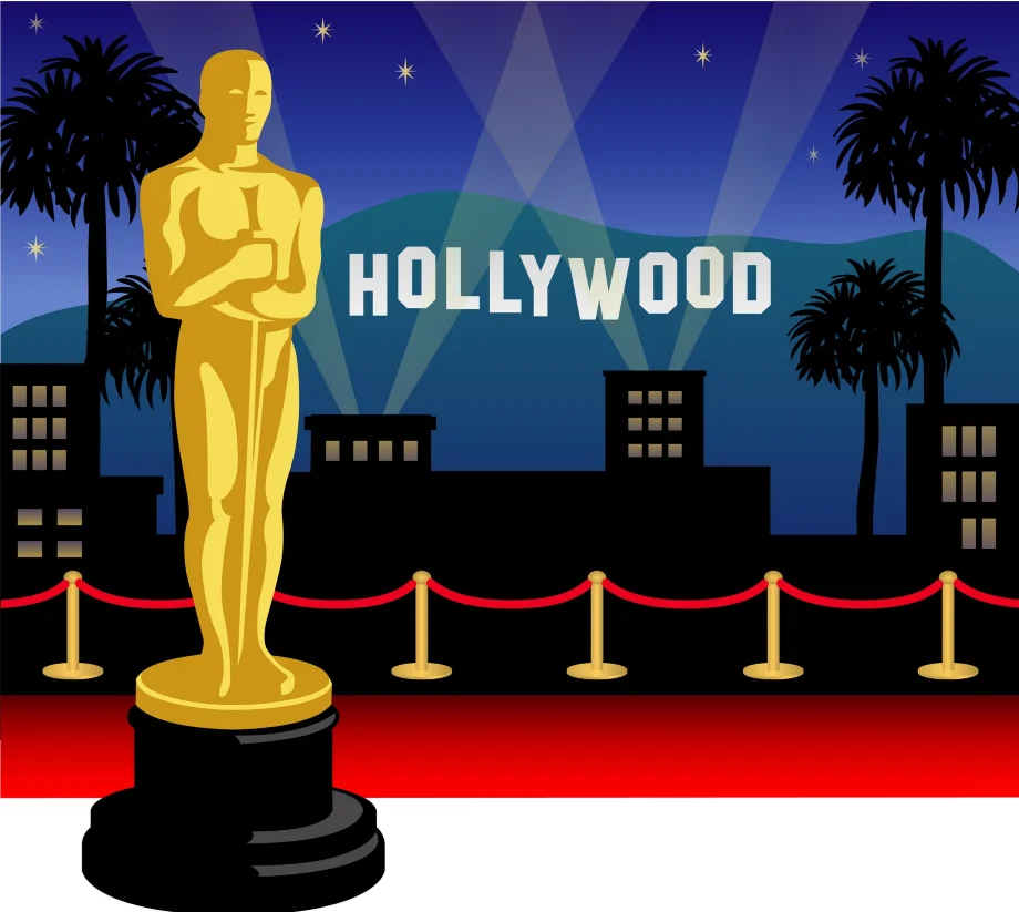 10x10FT Red Carpet Curtain Ceremony Gold Trophy Vip Black Statuette Custom Backdrop Photo Studio Background Vinyl 300cm x 300cm