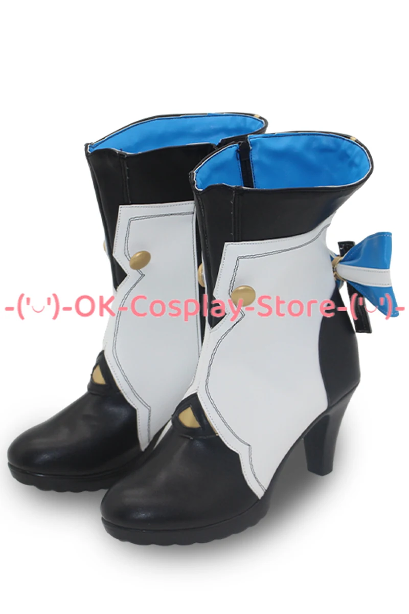 Sapatos Cosplay de Star Rail Pelageya, adereços Cosplay, Botas de Halloween e Carnaval, Custom Made, Jogo Honkai