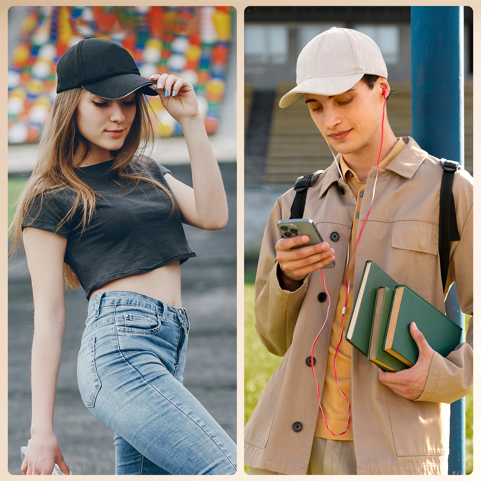 

10 Pcs Hat Brim Replacement Liner Cap Insert for Baseball Hats Black Color Sun Hat Visor Board Support Knit Caps Accessories