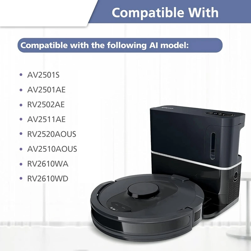 Piezas de repuesto para aspiradora Shark AI AV2501S AV2501AE RV2502AE RV2520AOUS AV2510AOUS AV2511AE, Kit de accesorios