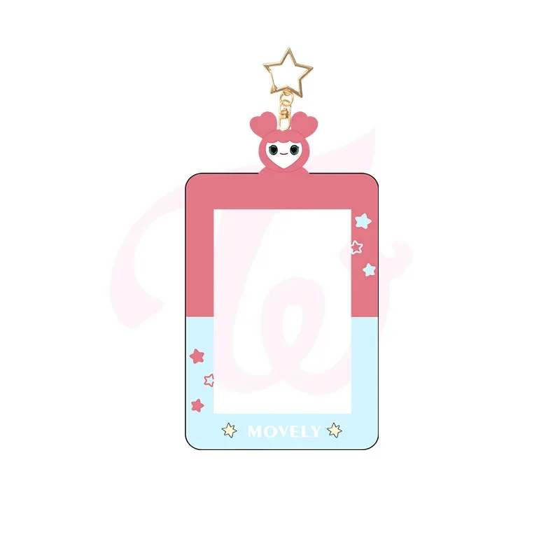 

KPOP TWICE Acrylic Photocard Holders Nayeon Jeongyeon Momo Sana Jihyo Mina Dahyun Chaeyoung TzuyuCute Card Holder Keychain
