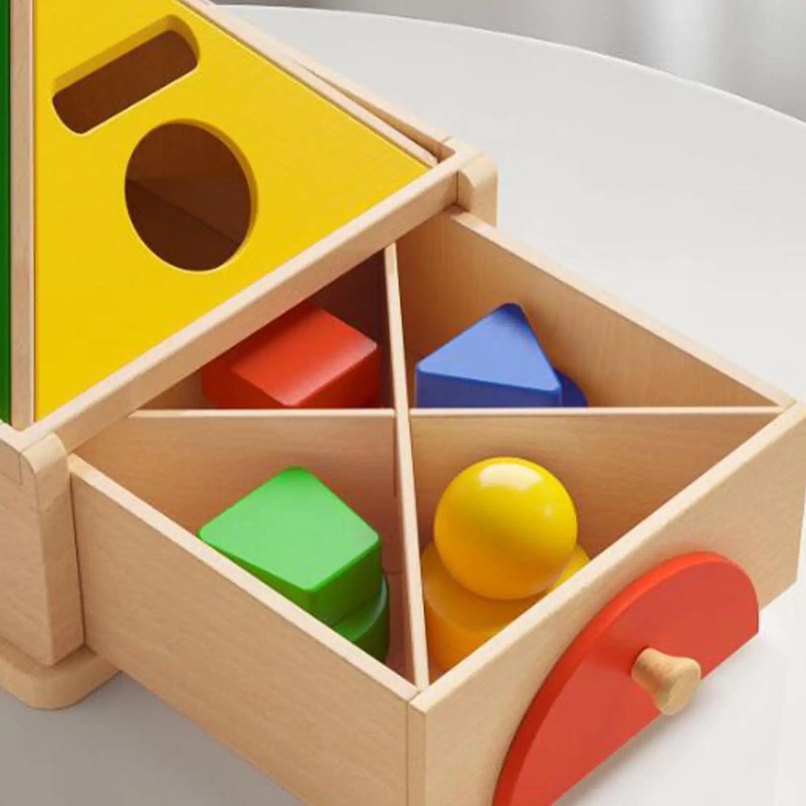 Kleur Vorm Sorter Speelgoed Houten Montessori Doos Onderwijs Puzzel Bouwstenen Speelgoed voor Peuters Kid Geschenken 1 2 3 4 Jaar oud