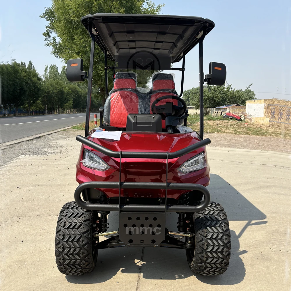 New 2 4 6 Seater Golf Cart Hunting Cart Custom Evolution lifted Solar  Golf Car High Quality Lithium Golf Cart Electric 2024