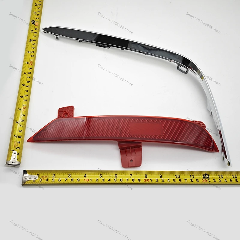 【Separate & Select parts】Rear bumper lamp For MG5 EV SAIC ROEWE Ei5 2021 2022 Rear Foglight reflector Chrome frame left / right