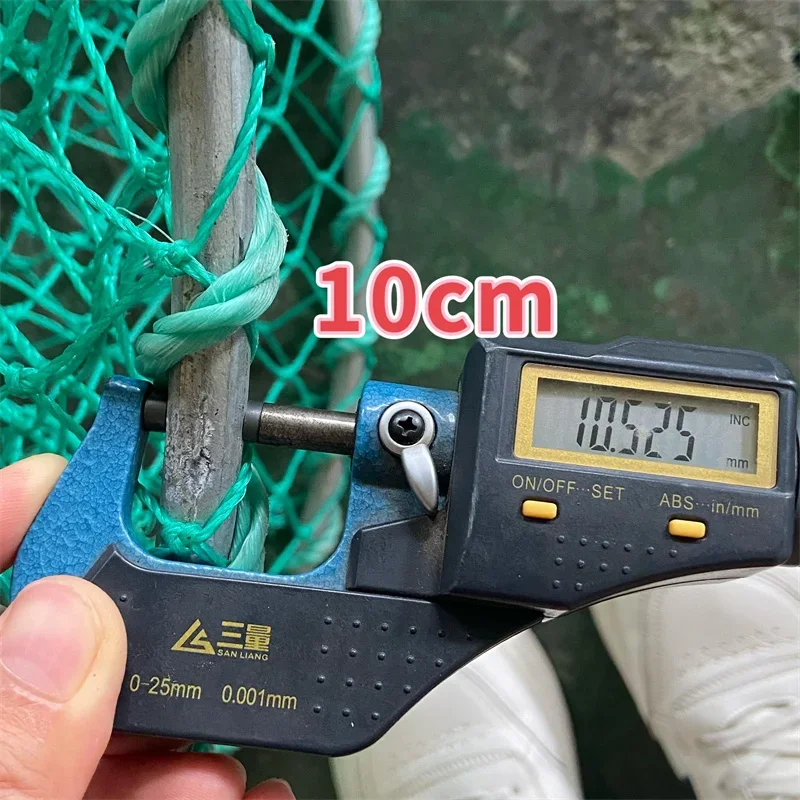 Professional Multifilament & Monofilament Crab Trap 4-Entry Fishing Net Pot With Double & Single Knots Made Of Nylon & PE