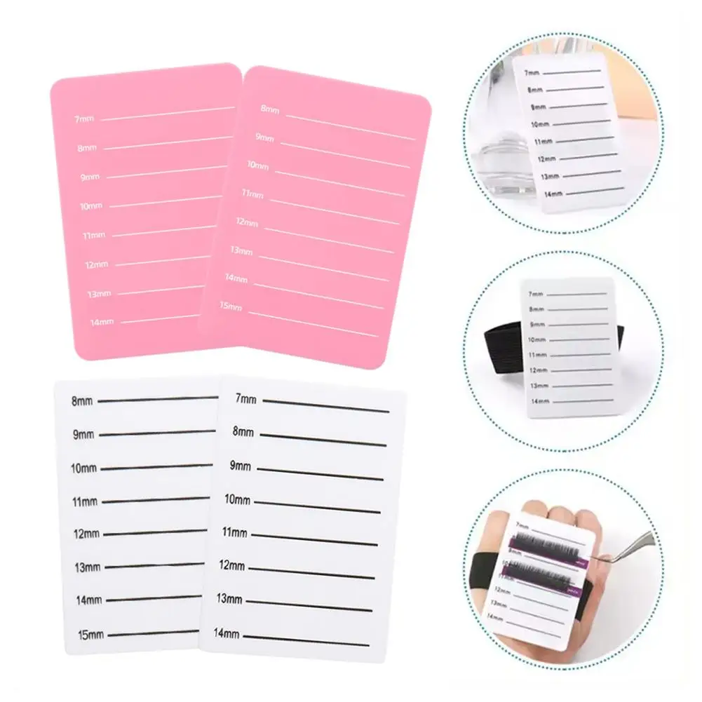 New High-end 1PCS Acrylic False Eyelash Extensions With Storage Pallet Organizer Eyelash Belt Lash Graft Scale Box Extensio Q9F1