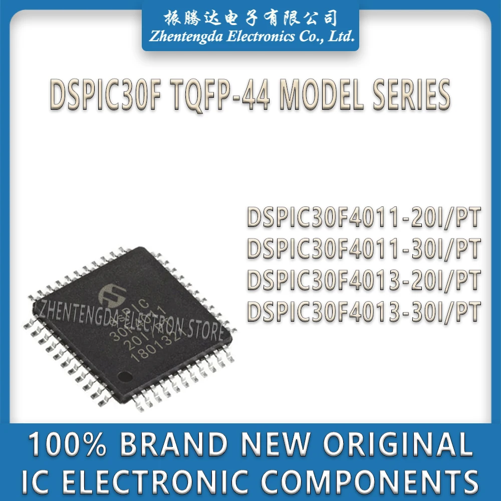 

DSPIC30F4011-20I/PT DSPIC30F4011-30I/PT DSPIC30F4013-20I/PT DSPIC30F4013-30I/PT DSPIC30F4011 DSPIC30F4013 IC MCU Chip TQFP-44