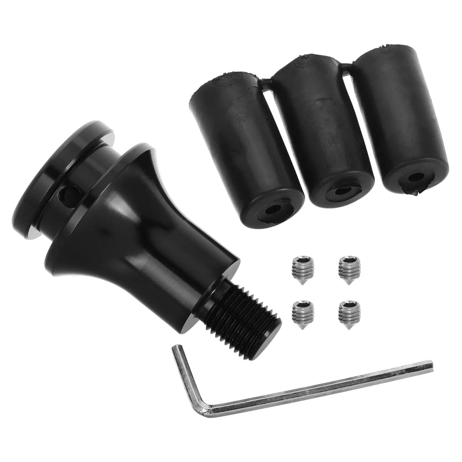 

1Set Shift Knob Thread Adapter Aluminum Alloy Stable Connection Quick Install Car Truck Shift Boot Retainer Connector